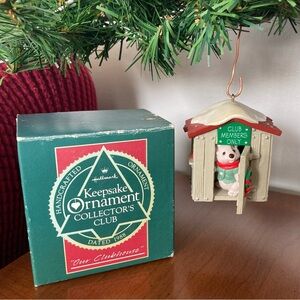 3/$35 HALLMARK 1988 clubhouse ornament